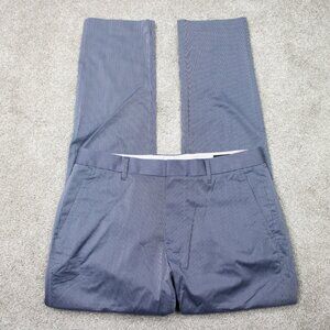Bonobos Pants Mens 32x32 Blue Pinstriped Friday Athletic Chino Weekday Warriors